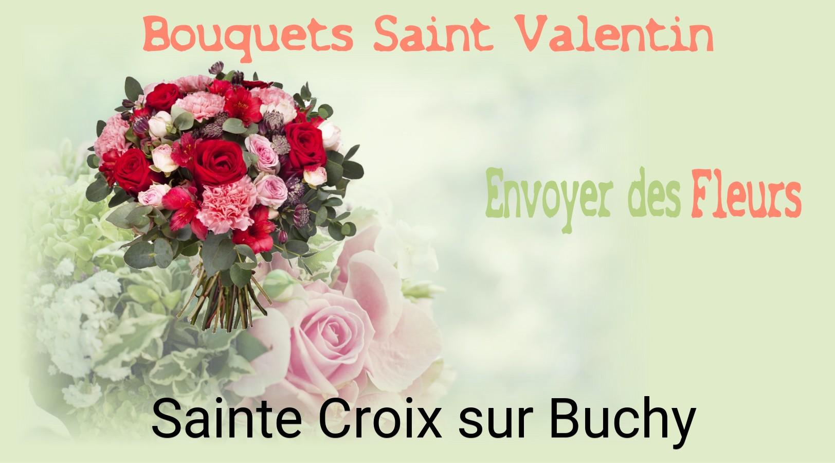Roses de Saint-Valentin livrées à Sainte-Croix-sur-Buchy